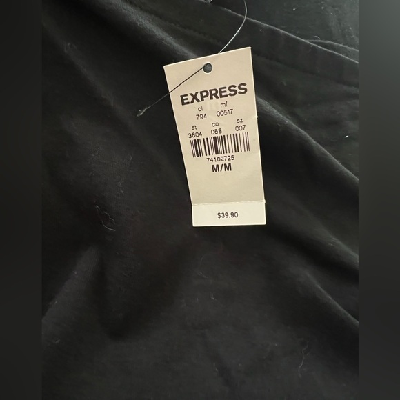 Express off the shoulder fitted dress - Picture 3 of 3